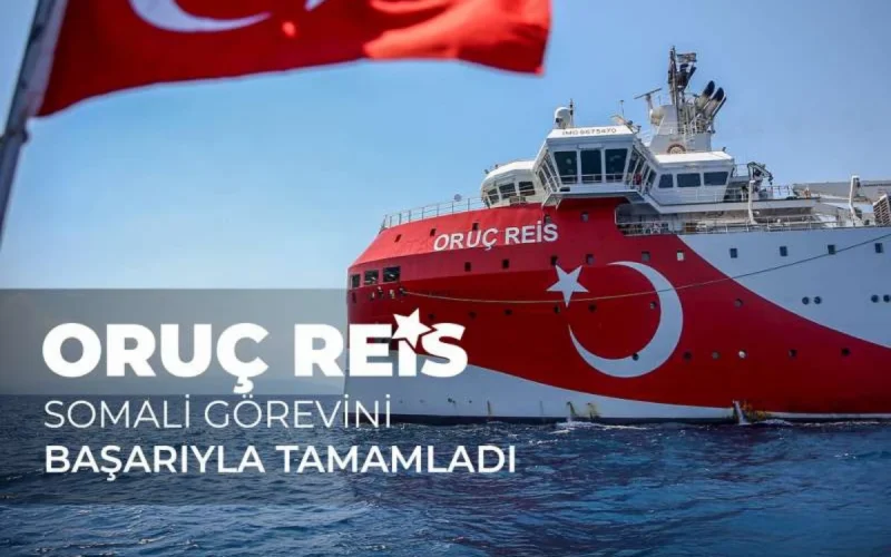 Oruç Reis, ilk kıtalar arası görevini tamamladı