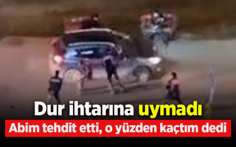 Zeytinburnu’nda polisin ‘dur’ ihtarına uymayan şüpheli yakalandı
