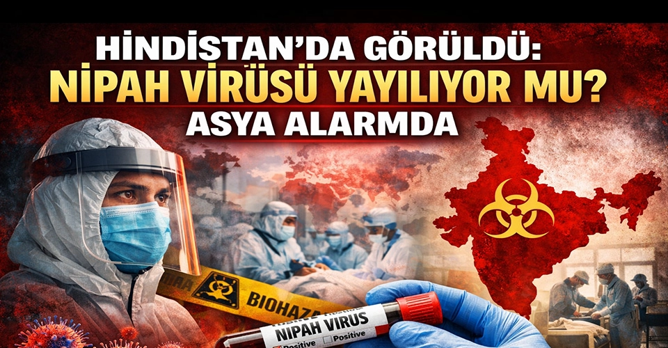 Hindistan’da Görüldü: Nipah Virüsü Yayılıyor mu? Asya Alarmda