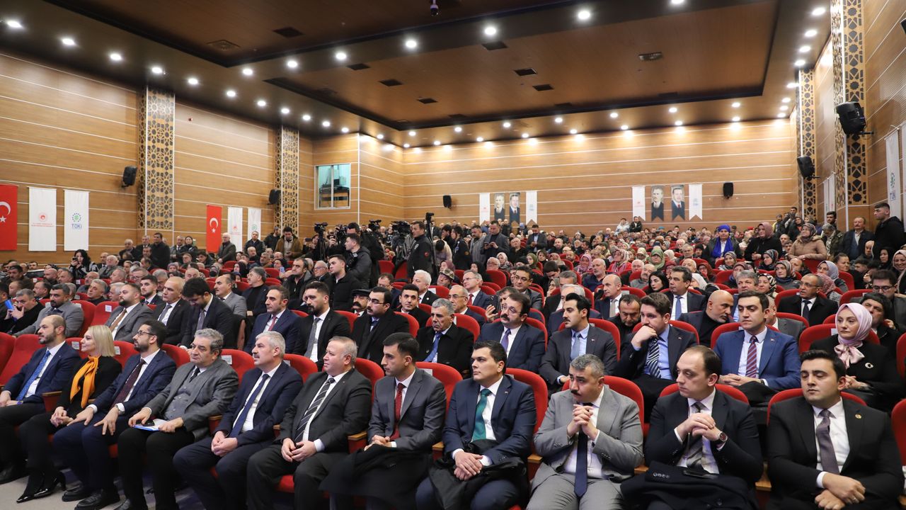 Kastamonu'da 2 bin 380 sosyal konut için kuralar çekildi