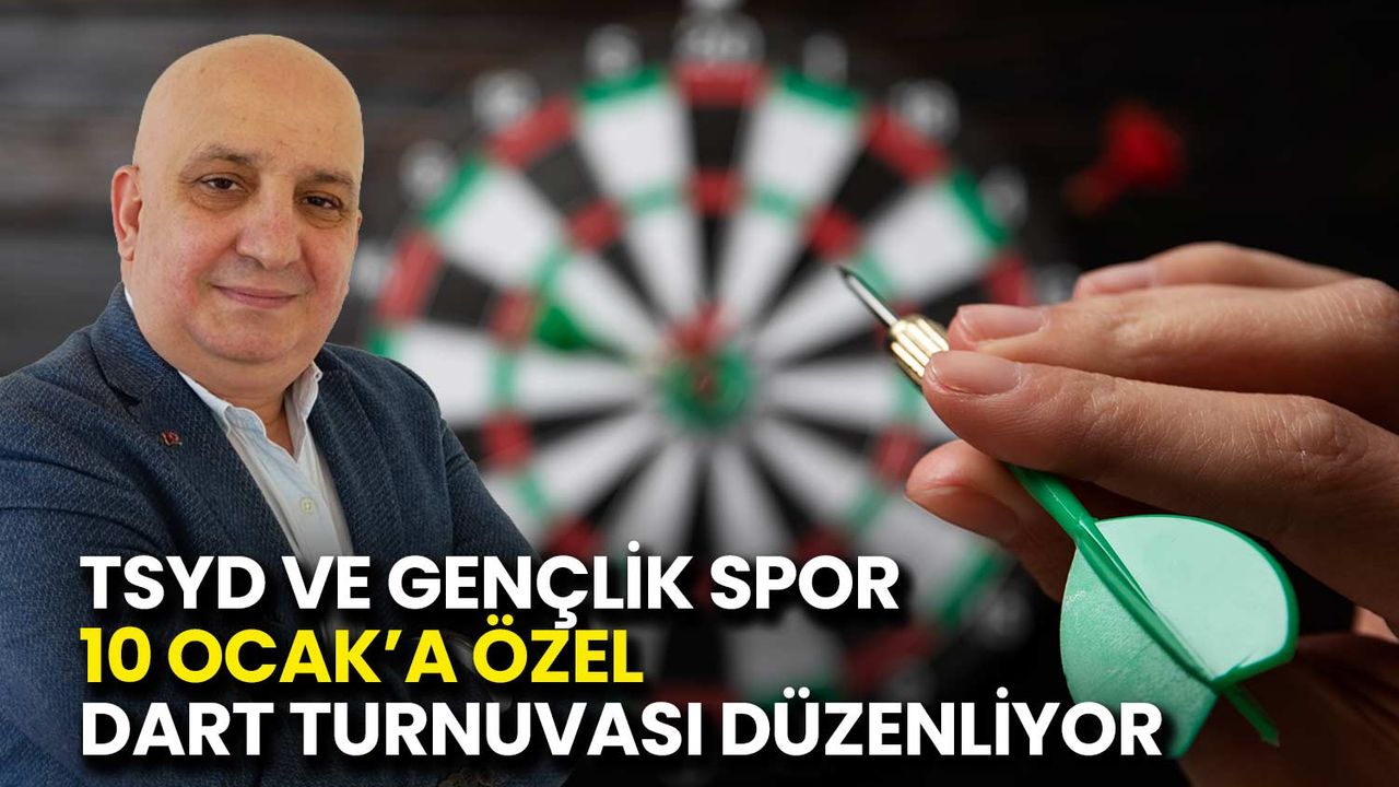 Gazeteciler Günü’ne Özel Samsun’da Dart Heyecanı