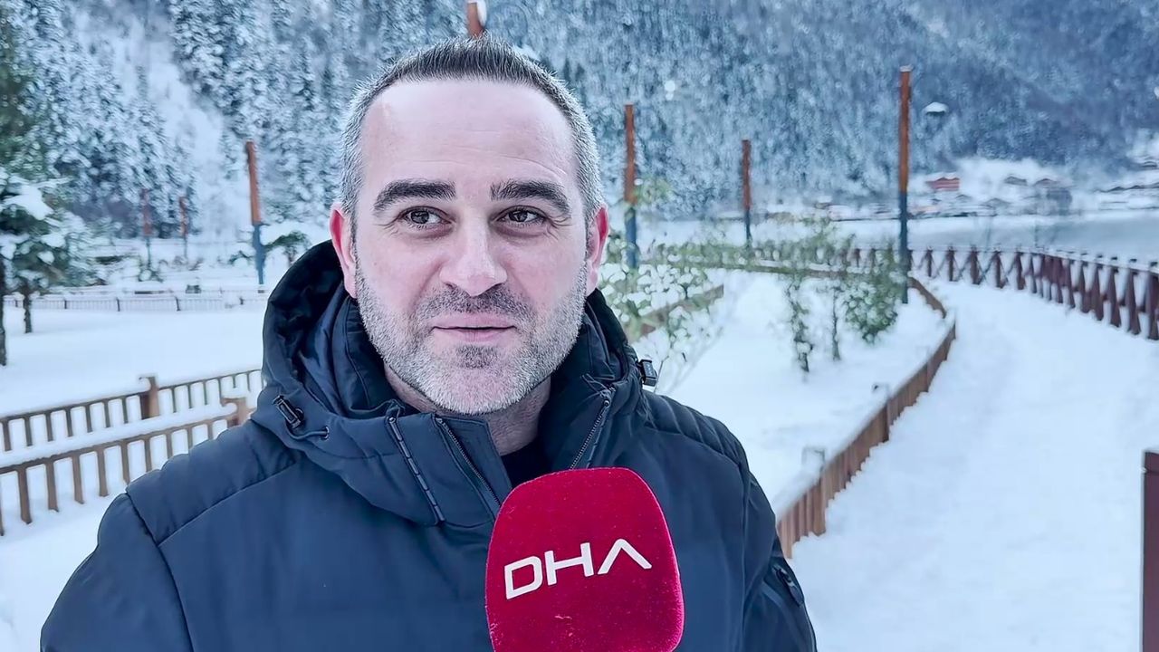 Uzungöl buz tuttu