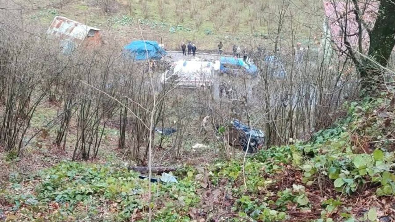 Ordu'da 'Patpat' Şarampole Yuvarlandı; 1 Ölü