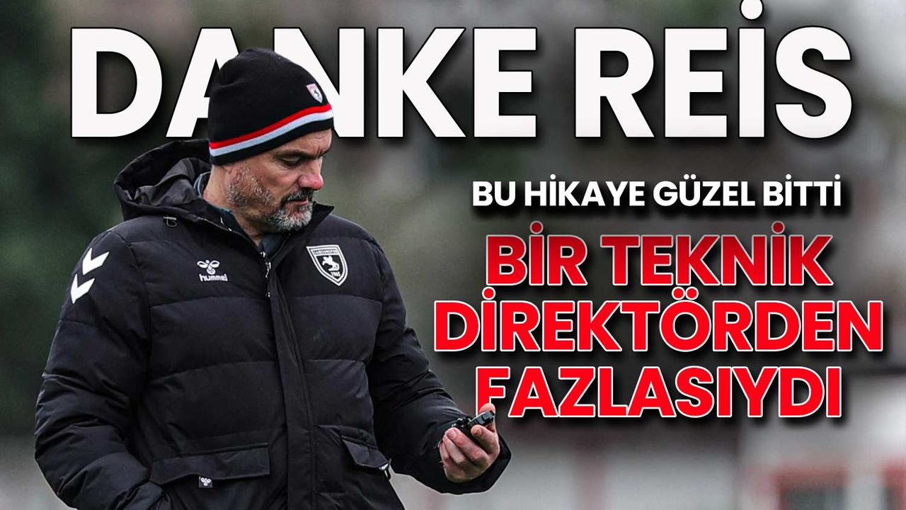 Samsunspor’da Reis Dönemi Sona Erdi