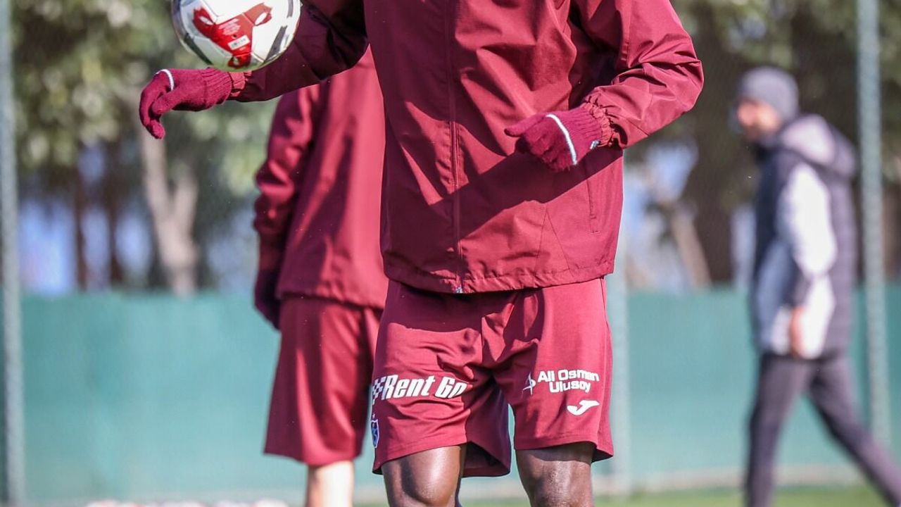 Trabzonspor'da Mısırlı.com.tr Fatih Karagümrük maçının hazırlıkları sürüyor
