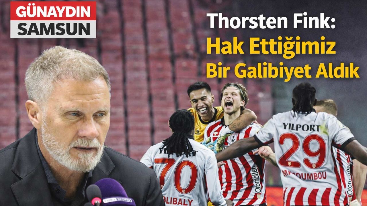 Thorsten Fink: Hak Ettiğimiz Bir Galibiyet Aldık