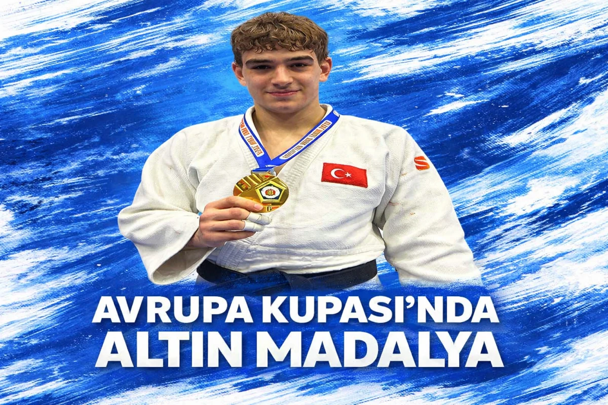 “Samsunlu Judocu Mustafa Berat Şimşek Avrupa Kupası’nda Altın Madalya Kazandı”