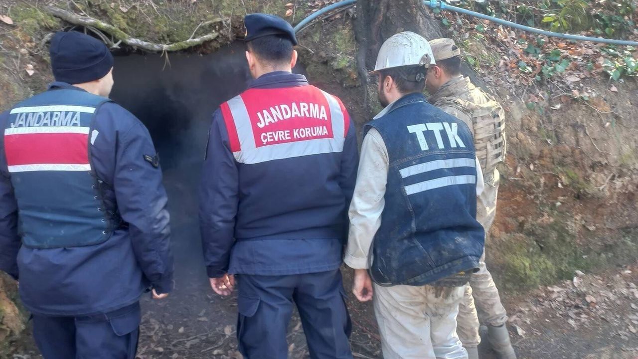 Zonguldak'ta 6 kaçak ocak imha edildi