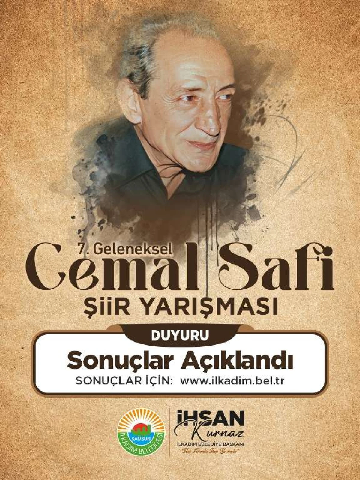7. Cemal Safi Şiir Yarışması Sonuçlandı