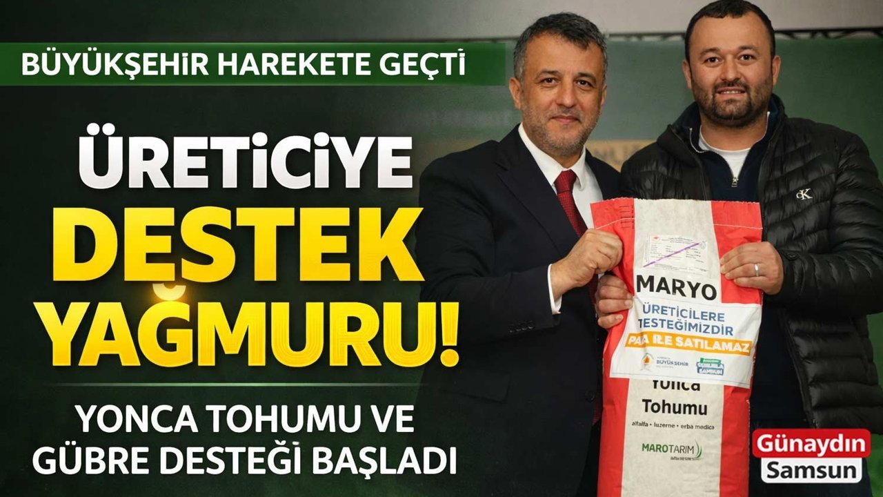 Büyükşehir'den Çiftçiye 15 Milyon TL’lik Destek Dağıtıldı