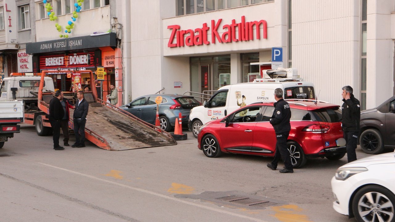 Engelli sürücüye korsan taksi cezası; aracından inmek istemedi