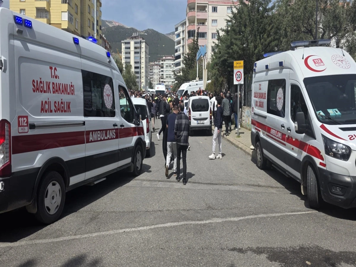 Kahramanmaraş’ta okula silahlı saldırı
