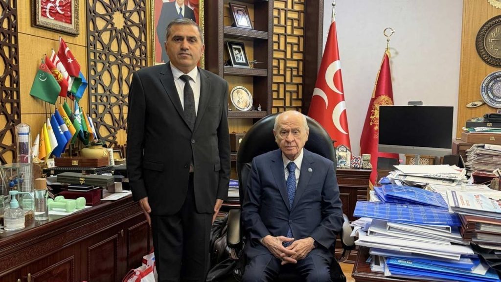 MHP Samsun İl Başkanı Mucur, Bahçeli ile Ankara’da Görüştü