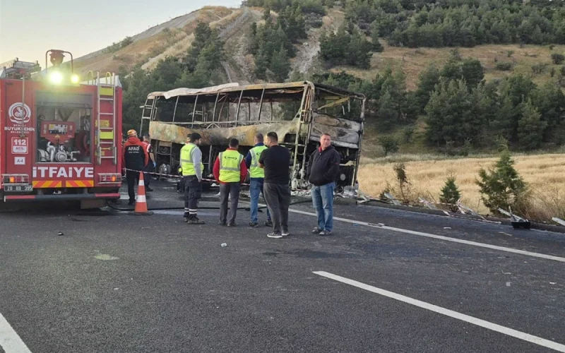 Bariyerlere Çarptı, Alevlere Teslim Oldu: 8 Ölü 33 Yaralı
