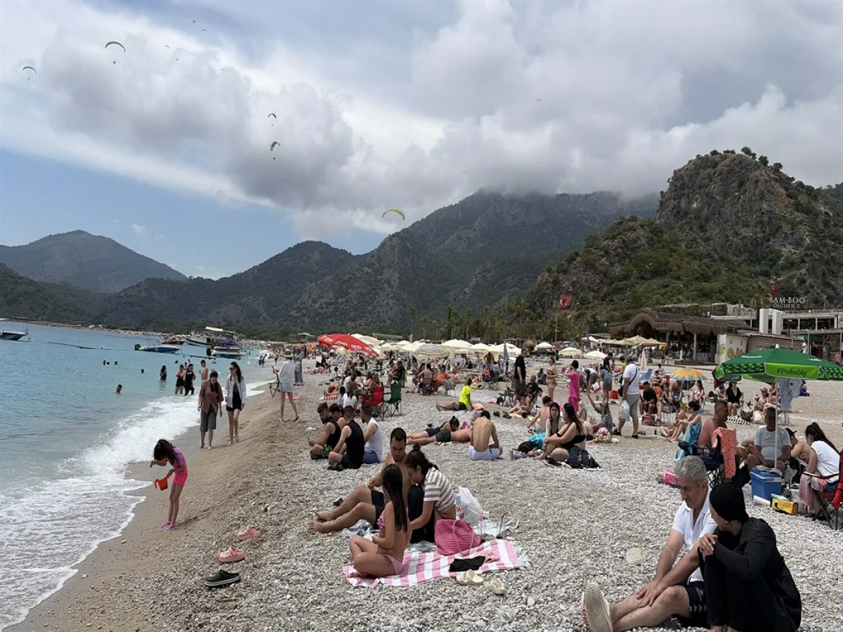 Bayramın İkinci Gününde Ölüdeniz’e Akın!