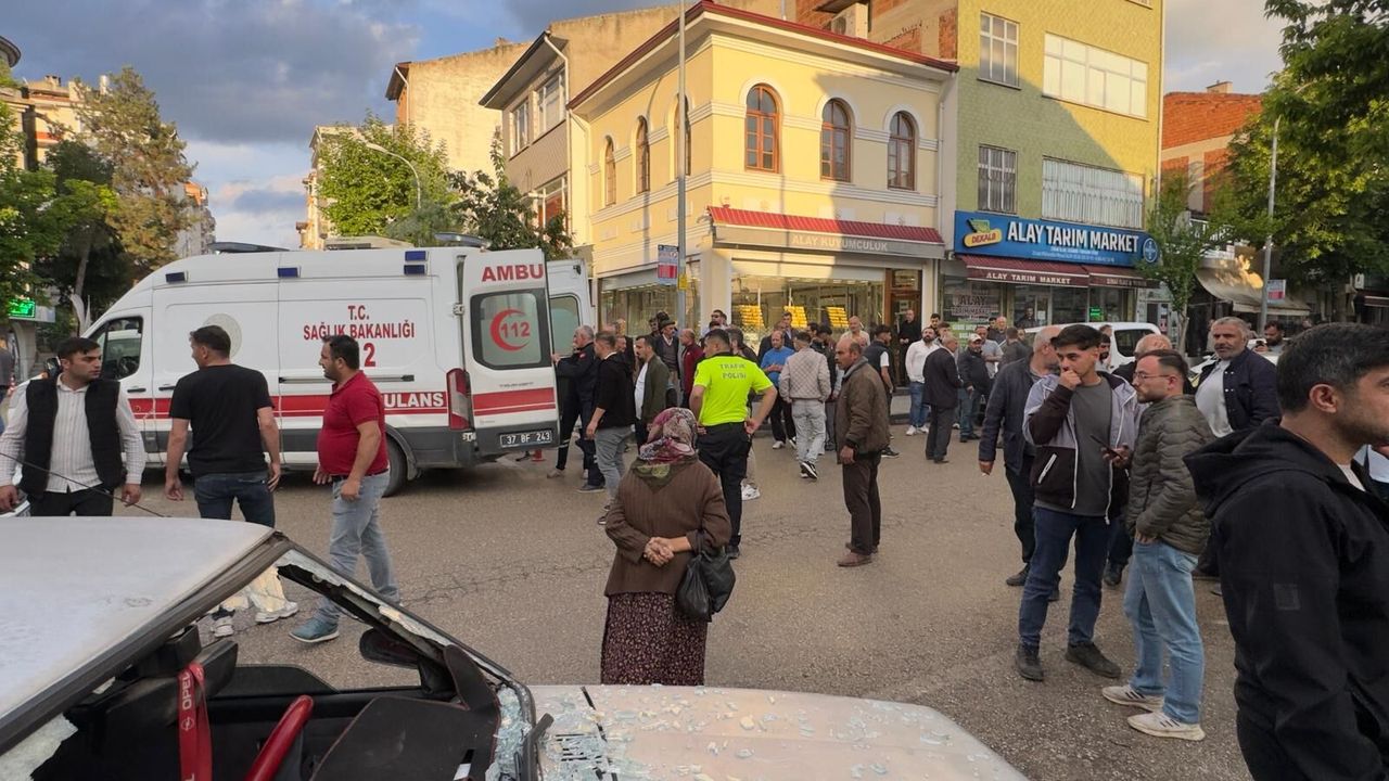 Husumetlilerinin üzerine otomobil sürdü: 2 yaralı