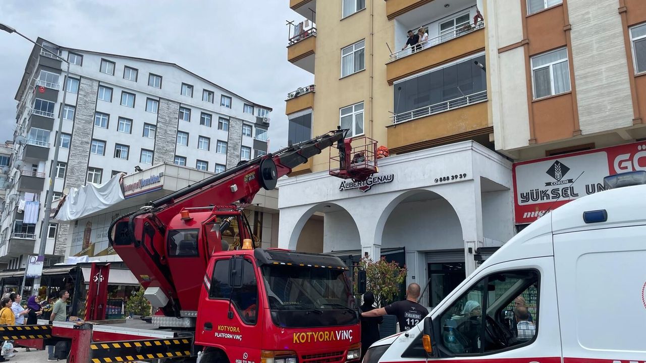 Ordu'da 3'üncü kattan düşen kadın öldü