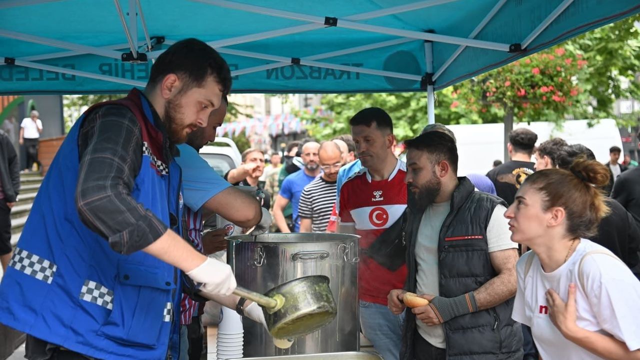 Trabzon, milli takım için tek yürek oldu