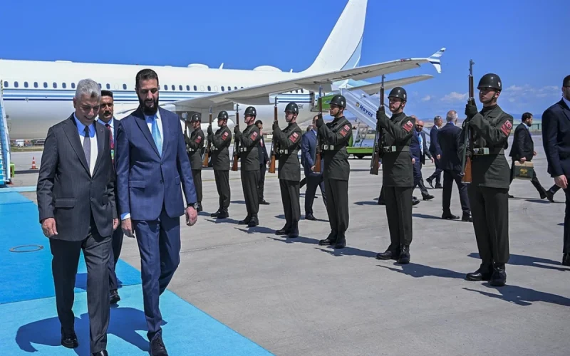 Suriye Cumhurbaşkanı Şara, Ankara’da