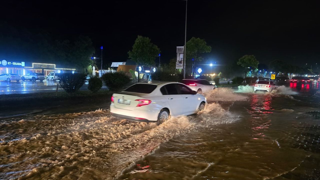 Ordu'da sağanak yağış; ulaşımı aksattı