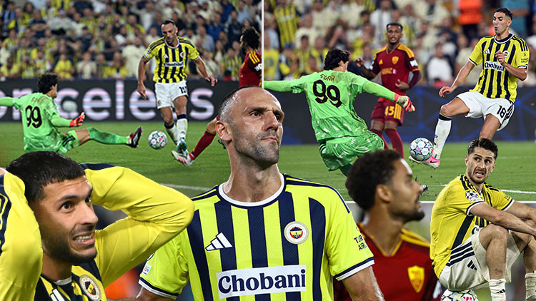 Fenerbahçe, Roma’yı elinden kaçırdı, Kadıköy’de ahlar vahlar! Kaçan pozisyonlar damga vurdu