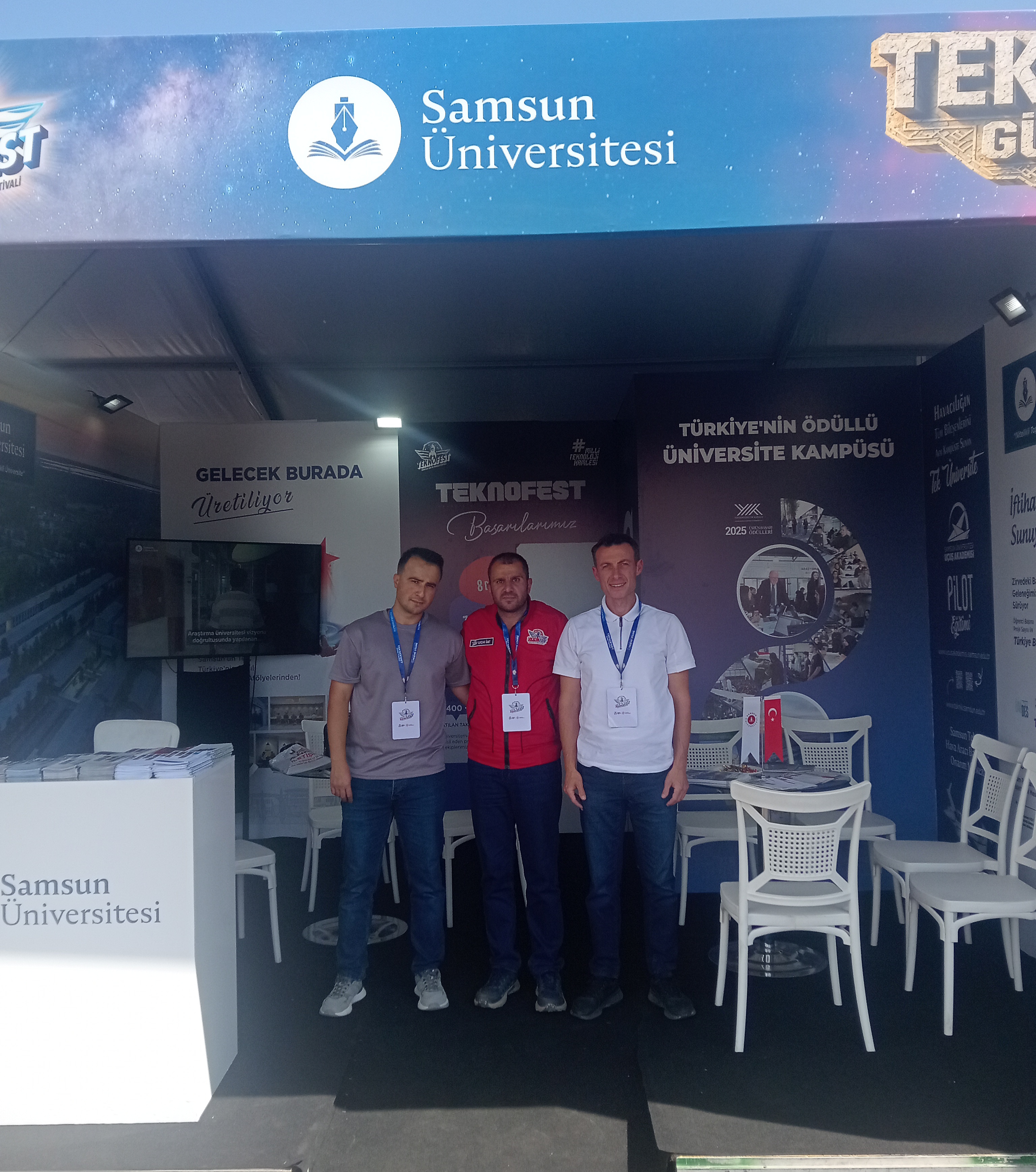 Şanlıurfa’da TEKNOFEST Buluşması: Sammed Başkanı Şaşmaz’dan Samsun Üniversitesi Standına Ziyaret